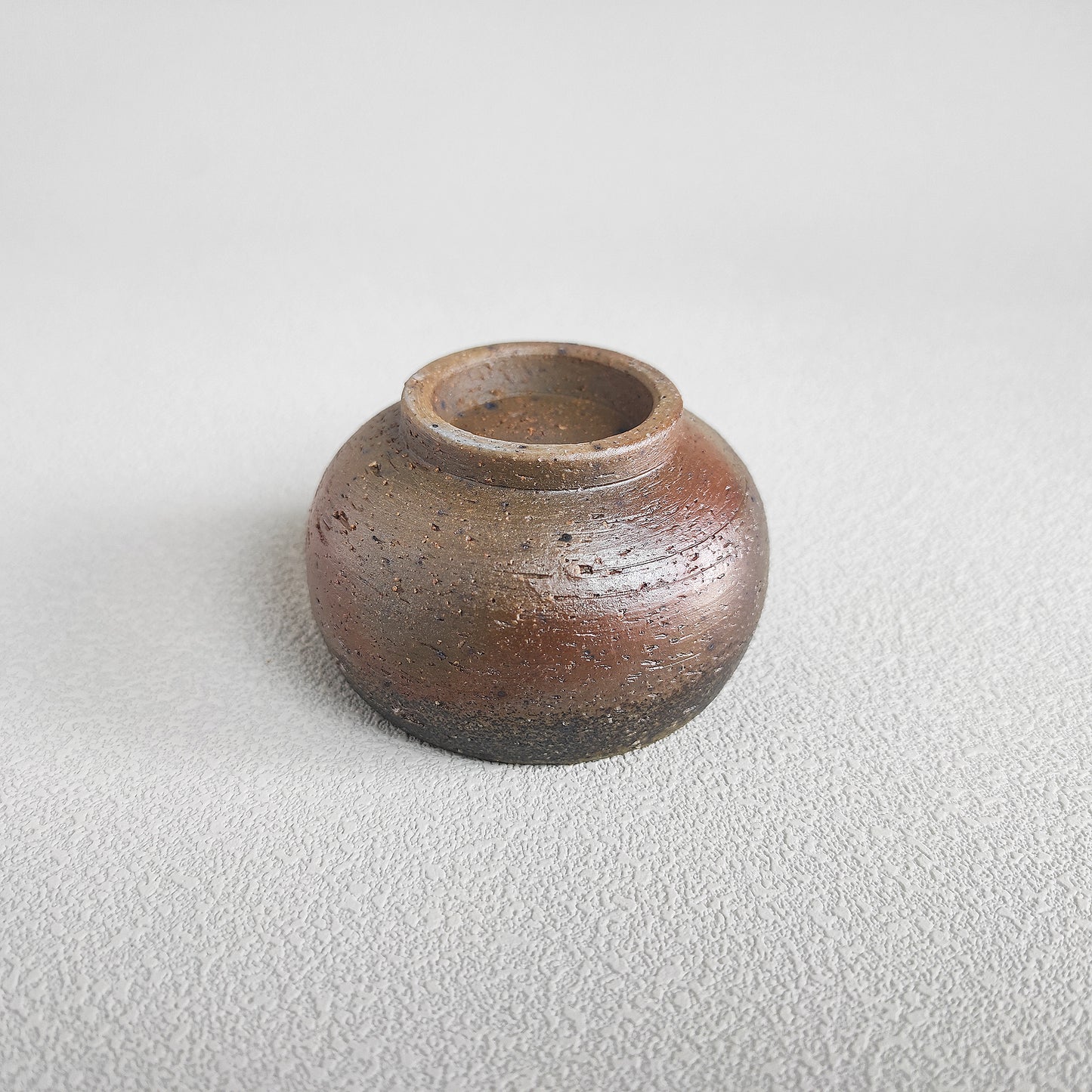 Archaic Coarse Pottery Tea Bowl - Yunnan Wood-Fired