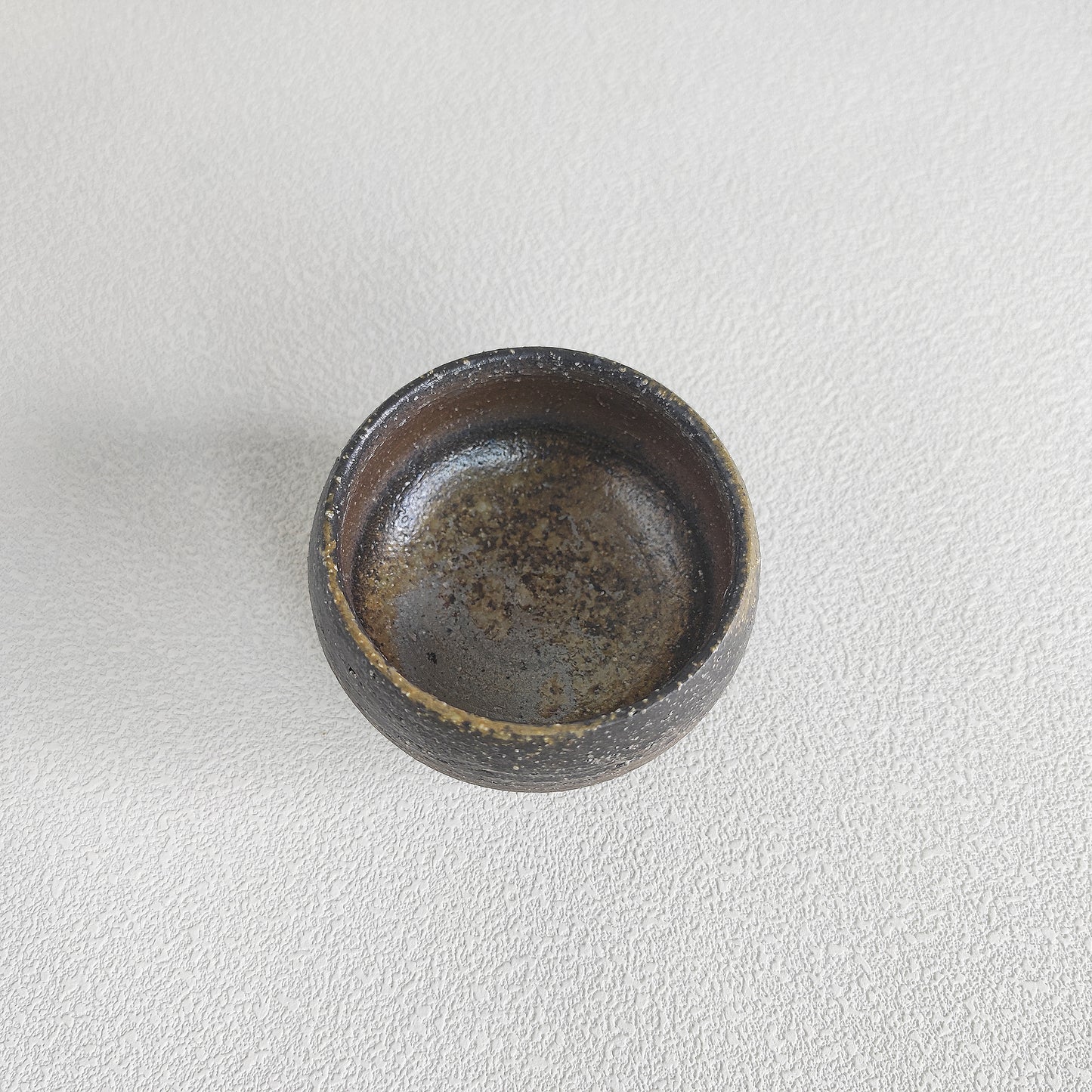 Archaic Coarse Pottery Tea Bowl - Yunnan Wood-Fired