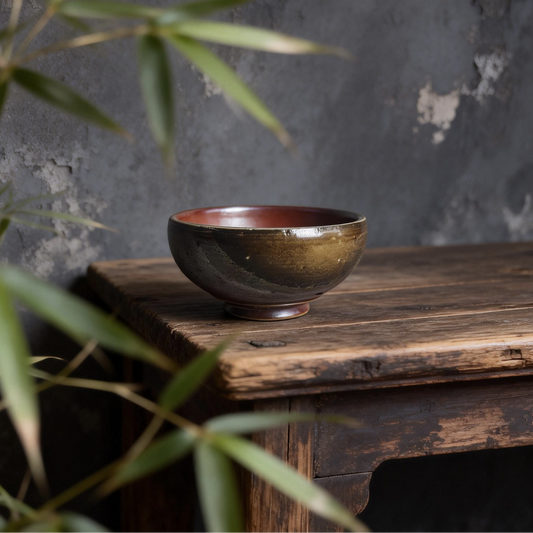 Brown Gradient Tasting Cup - Yunnan Wood-Fired
